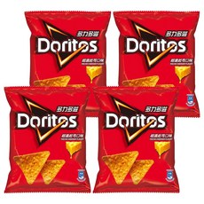 Doritos 多力多滋 玉米片 超濃起司, 40g, 4包