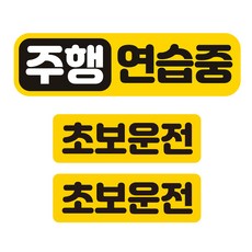 JEJEDECO 可移除磁性高亮反光貼初學者駕駛練習時中號+小號2p套裝 EC038, 混色, 1組