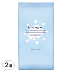 편강율 키즈 앤 베이비 모이스처 선쿠션 리필 SPF50+ PA++++, 15g, 2개