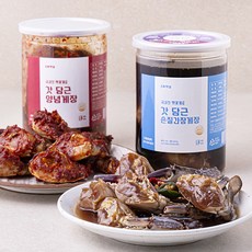 초록햇살 국내산 햇꽃게로 갓 담근 손질간장게장 800g + 양념게장 700g 세트, 1세트