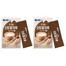베베쿡 유기농 오트밀가루, 140g, 2개