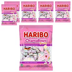 HARIBO 派對棉花糖, 6包, 150g
