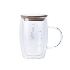 鍋寶 雙層耐熱玻璃杯, 480ml, 1個