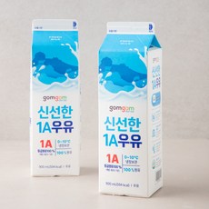 곰곰 신선한 우유, 900ml, 2개