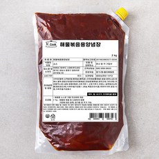 hcook 해물볶음용 양념장, 2kg, 1개