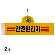 대원안전 안전완장 안전관리자, 2개