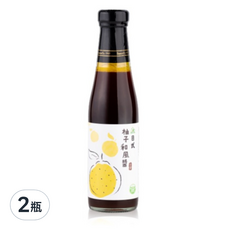 藻作坊 日式柚子和風醬,2瓶,240ml, 清新爽口，無添加防腐劑