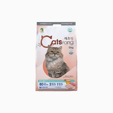 캐츠랑 전연령 고양이 건식사료, 닭+참치, 5kg, 1개