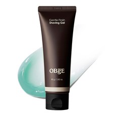 OBge 젠틀 피니쉬 쉐이빙젤, 80g, 1개