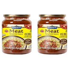 오뚜기프레스코 미트 스파게티소스, 600g, 2개 600g, 2개