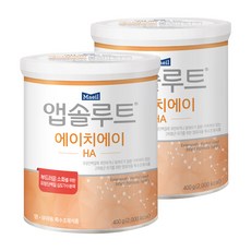 매일유업 앱솔루트 에이치에이 분유, 400g, 2개