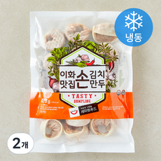세미원 이화맛집 김치손만두 (냉동), 420g, 2개