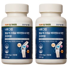 優質鈣鎂鋅維他命DK錠, 180顆, 2罐