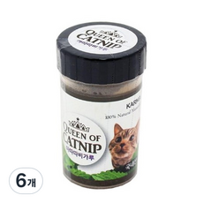 채널펫 퀸 오브 캣닢 고양이 마따따비 가루, 마따따비맛, 12g, 6개