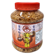 朱記餡餅粥 古法精緻油蔥酥, 600g, 1瓶