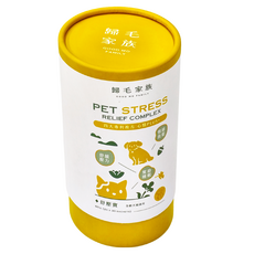 GOOD MO FAMILY 歸毛家族 Good寶系列寵物保健品 舒壓寶 犬貓適用, 壓力緩解/安撫情緒/注意力集中, 30包, 1罐