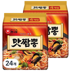 농심 맛짬뽕 봉지라면, 24개