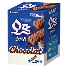 오리온 달지 않은 케이크 오뜨 쇼콜라, 162g, 4개