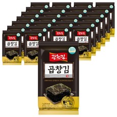 광천김 곱창도시락김, 5g, 27개