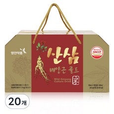 Hanmi Healthcare 山蔘培養根保健飲, 100ml, 20個