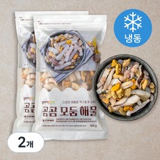 곰곰 모둠 해물 (냉동), 800g, 2개