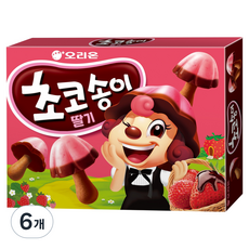 초코송이 오리온 딸기, 6개, 45g 6개, 45g