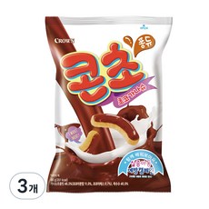 크라운 콘초 초코가나슈, 66g, 3개 - 콘쵸