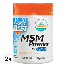 [쿠팡수입] 닥터스베스트 MSM 파우더, 250g, 2개