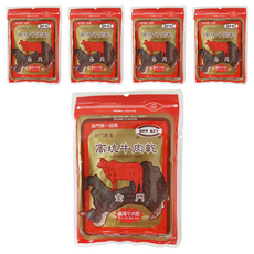 高坑 麻辣牛肉乾, 170g, 5包