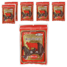 高坑 麻辣牛肉乾, 170g, 6包