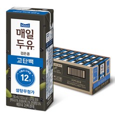 매일두유 고단백 검은콩, 190ml, 24개