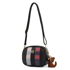 가죽미니크로스백