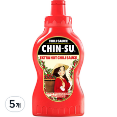 친수 칠리소스 엑스트라 핫, 250g, 5개