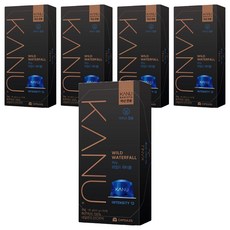 카누 바리스타 머신 전용 캡슐커피 와일드워터폴, 9.5g, 10개입, 5개 9.5g, 10개입, 5개