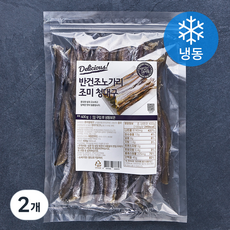 해맑은푸드 반건조노가리 조미 청대구 (냉동), 400g, 2개