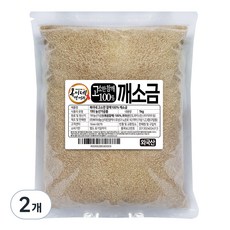 복이네먹거리 고소한 참깨 100% 깨소금, 1kg, 2개