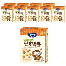 일동후디스 아이밀냠냠 단호박볼 60g, 단호박, 10박스