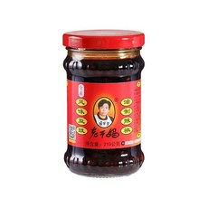 老干媽 豆豉油制辣椒, 堅持傳統釀造, 豆豉單吃也美味, 廚房常備醬料, 210g, 1罐