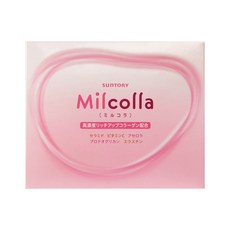 SunTORY 三得利 Milcolla 蜜露珂娜 膠原蛋白, 高濃度膠原蛋白, 添加賽洛美, 分子小好吸收, 針對熟齡肌設計, 熱銷累計數百萬盒, 回購率高, 30包, 195g, 1盒