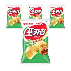 포카칩 어니언맛, 137g, 4개