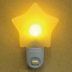 MAX STAR 太星電工 星星小夜燈 (黃色), 2個
