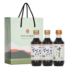 신앙촌 양조 생명물간장 500ml x 2p + 깔끔한 국간장 500ml K 3-1호, 1.5L, 1세트