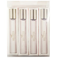 홀리스터 웨이브 포 허 오 드 퍼퓸 4p, 15ml, 4개