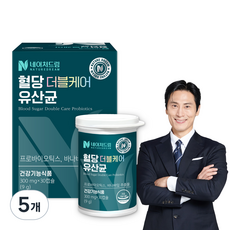 NATUREDREAM Blood Sugar Double Care乳酸菌巴拿巴葉萃取膠囊 9g, 30顆, 5個