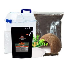 Lorapet Cocopid Flooring Champ Jelly 寄居蟹飼養套裝, 混色
