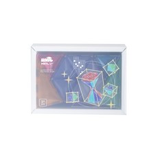 MNTL 磁力建構片 Set, 邏輯學家組合, 36片, 粉彩色, 1盒