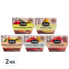 아넬라 첫과일 10일 솔루션 디저트 세트 망고 + 사과 + 복숭아 + 사과배 + 배, 망고, 사과, 복숭아, 사과배, 배, 2세트