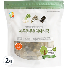 석하 제주 통무 멸치 다시팩, 480g, 2개