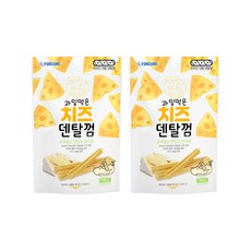 포켄스 과일먹은 치즈덴탈껌 100g, 바나나, 2개입