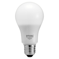 EVERLIGHT 億光超節能高亮度LED燈泡, E27燈頭, 8.8W, 1185lm, 適用110V/220V全電壓, 1個